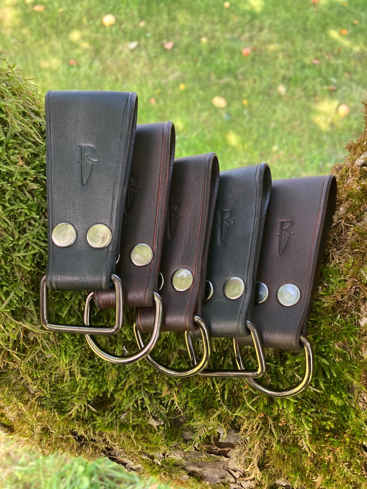 Leather danglers in multiple sizes and colors